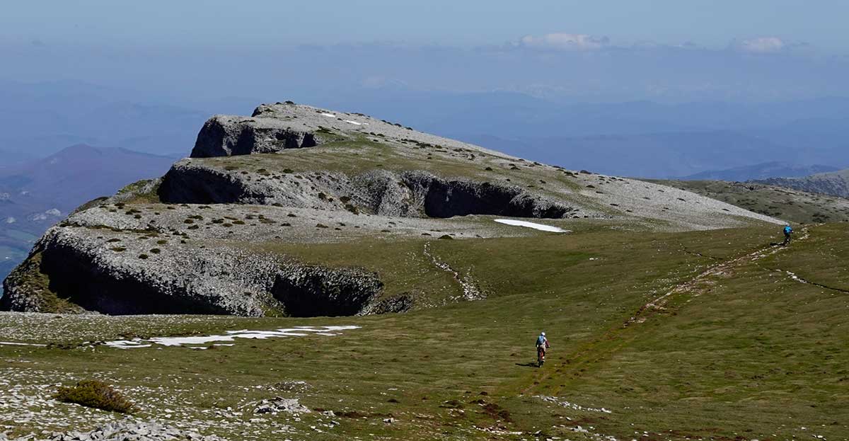 Sierra de Andia - Subebajas